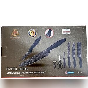 Penthouse Speckled Kitchen Knife Set